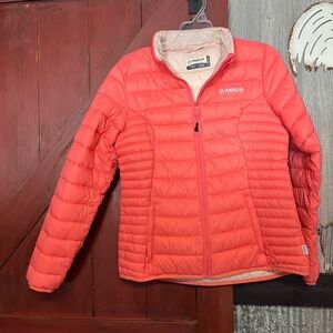 Magellan Outdoors orange Puffer Jacket Girls